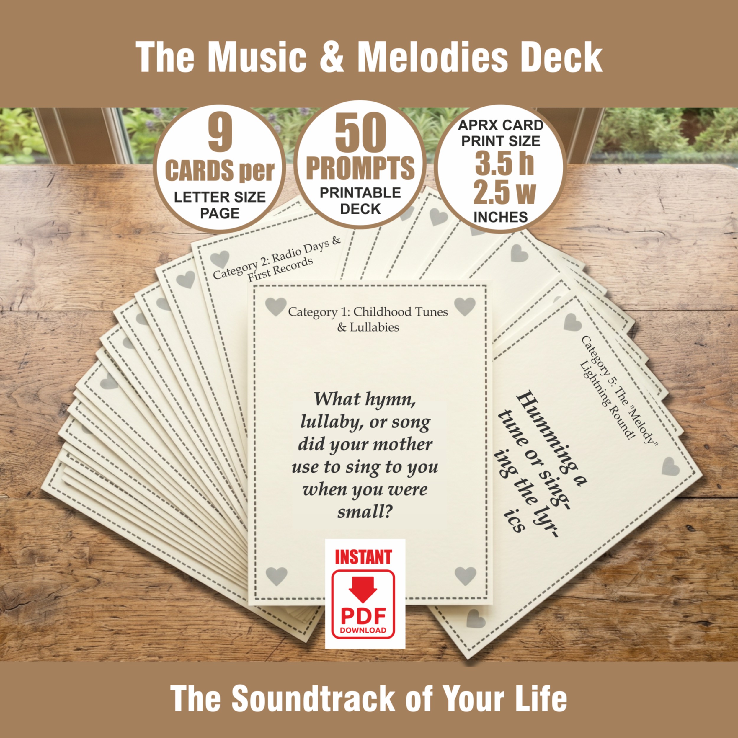 The Music & Melodies Deck